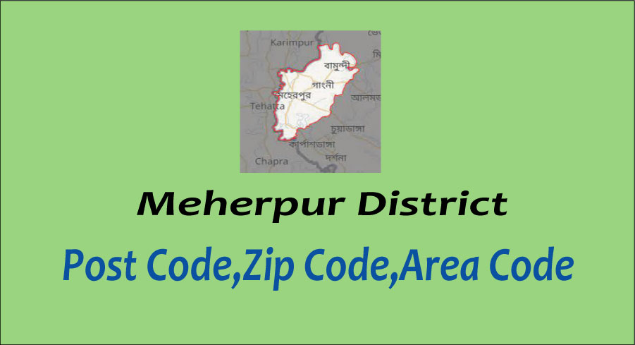Meherpur District Post Code